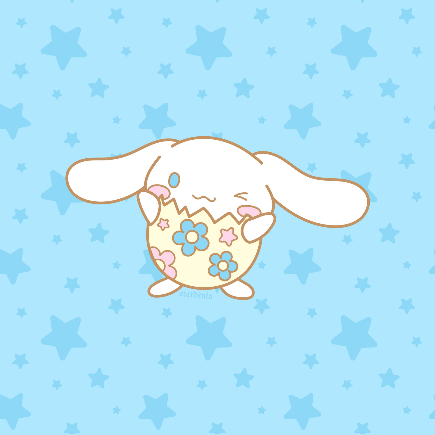 Cinnamoroll x Togepi Enamel Pin